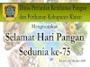 SELAMAT HARI PANGAN SEDUNIA KE-75