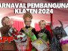 Bupati Klaten bagi-bagi hasil Pertanian dalam rangka Karnaval Pembangunan Klaten 2024
