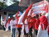 DKPP Klaten Bagikan Bendera Merah Putih kepada Warga Desa Karanganom Sambut HUT RI ke-81
