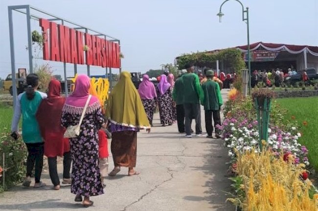 Taman Bagor Juwiring diserbu Poktan Klaten