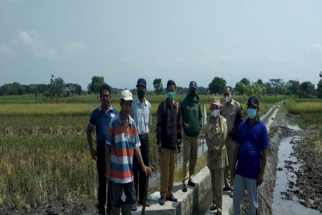 Dukung Program Ketahanan Pangan Di Kabupaten Klaten Melalui Pembangunan Jaringan Irigasi Tersier