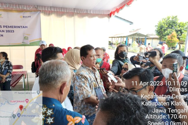 Pelepasan penyaluran cadangan beras pemerintah  untuk bantuan pangan 2023