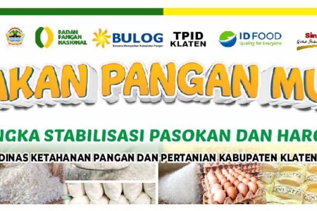 Gerakan Pangan Murah DKPP Klaten