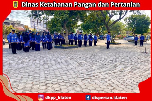 Upacara dalam rangka memperingati hari kesaktian pancasila 1 oktober 2023