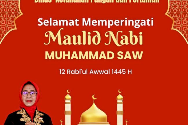 Selamat memperingati Maulid Nabi Muhammad SAW 12 Rabi’ul Awwal 1445 H