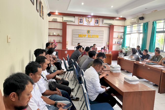 KEGIATAN AUDIENSI DINAS KETAHANAN PANGAN DAN PERTANIAN KABUPATEN KLATEN DENGAN IKATAN PENGUSAHA PROPERTY KLATEN (IPPK)