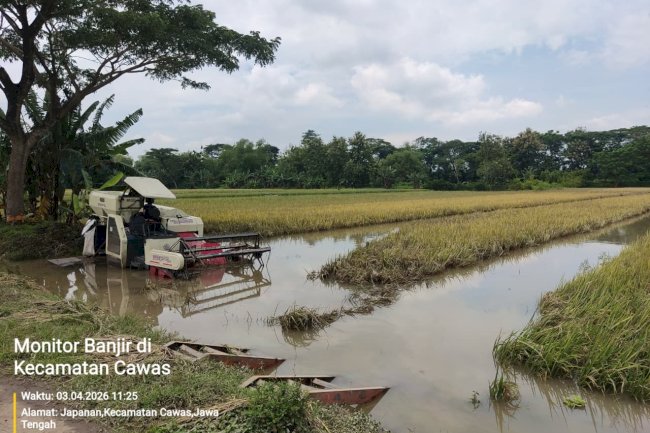 MONITORING BANJIR DI KECAMATAN CAWAS KABUPATEN KLATEN