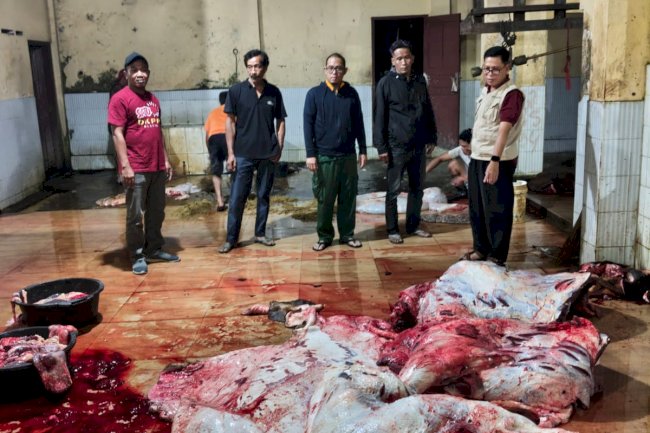 MONITORING RPH (Rumah Potong Hewan) MENJELANG HARI RAYA IDUL FITRI 1947 H