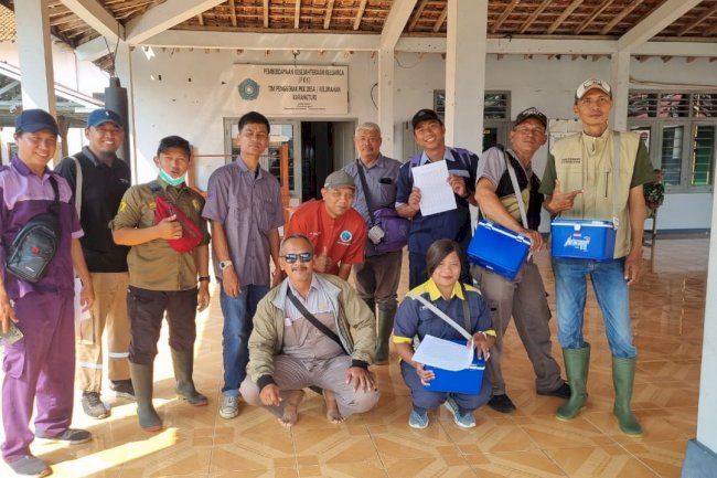 VAKSINASI ANTHRAX PADA TERNAK DI WILAYAH PERBATASAN KABUPATEN KLATEN DENGAN KABUPATEN GUNUNG KIDUL
