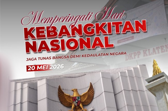 SELAMAT MEMPERINGATI HARI KEBANGKITAN NASIONAL 2026