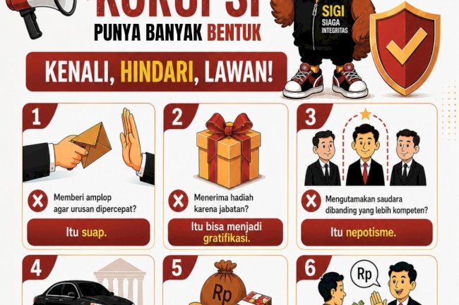 Pemkab Klaten Bersama KPK Kampanyekan 6 Bentuk Korupsi: "Kenali, Hindari, Lawan!"