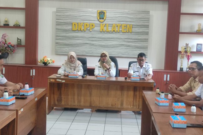 DKPP Klaten Terima Studi Tiru dari Dinas Pertanian dan Pangan Kabupaten Kebumen
