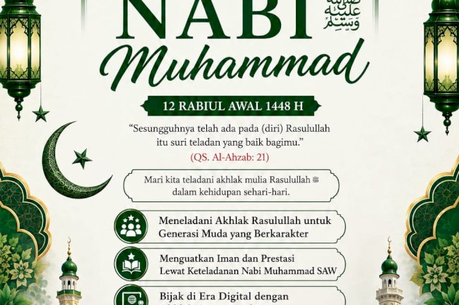 DKPP Peringati Hari Maulid Nabi Muhammad SAW 12 Rabiul Awal 1448 H