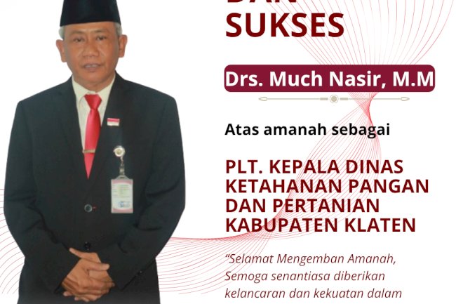 SELAMAT DATANG KEMBALI Bpk Drs. Much Nasir M.M