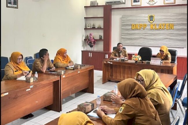 DKPP Klaten Ikuti Penilaian KIP 2026 