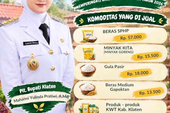 DKPP Klaten Gelar Gerakan Pangan Serentak Peringati Hari Pangan Sedunia 2026