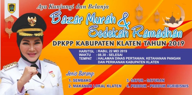 Bazar Murah dan Sedekah Ramadhan 2019