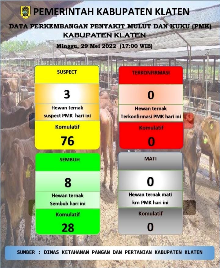 DATA PERKEMBANGAN PMK