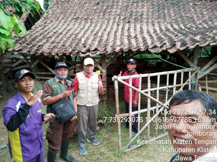 Giat Sabtu Semangaat Penandaan Ternak oleh DKPP