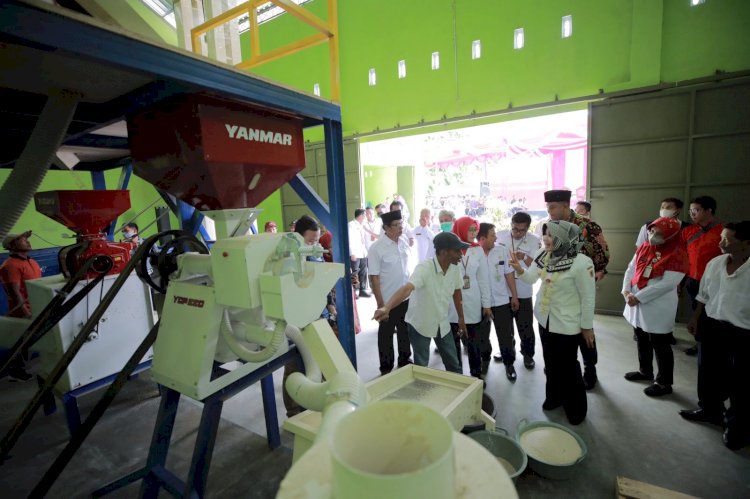 Peresmian Lumbung Pangan Masyarakat di  Desa Demakijo, Klaten