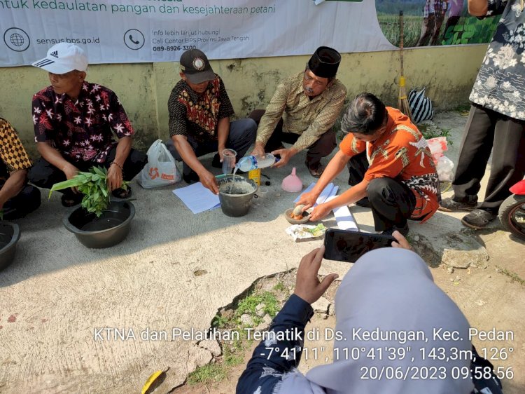 Kegiatan pelatihan tematik dan gerdal WBC di BPP pedan