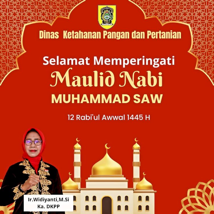 Selamat memperingati Maulid Nabi Muhammad SAW 12 Rabi’ul Awwal 1445 H