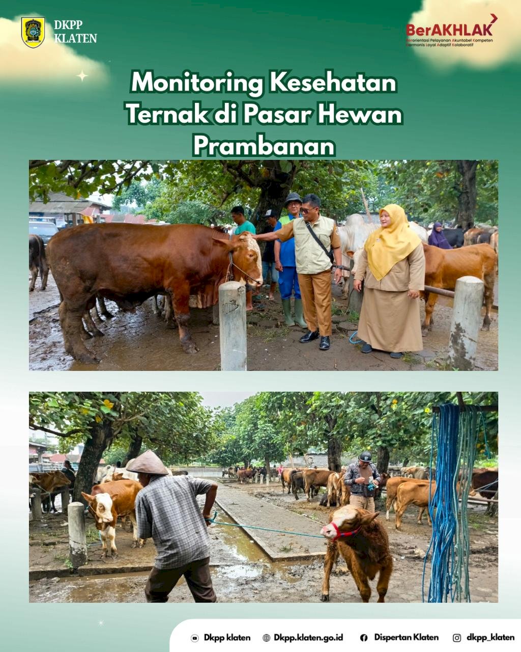 Monitoring Kesehatan Ternak di Pasar Hewan Prambanan