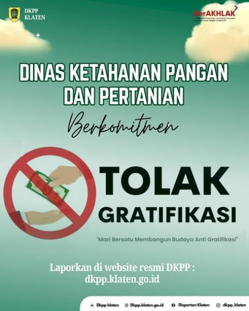 DKPP TOLAK GRATIFIKASI & PUNGLI