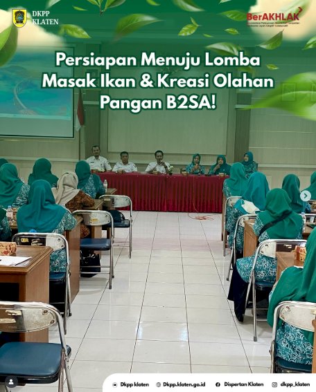 Persiapan Menuju Lomba Masak Ikan & Kreasi Olahan Pangan B2SA!