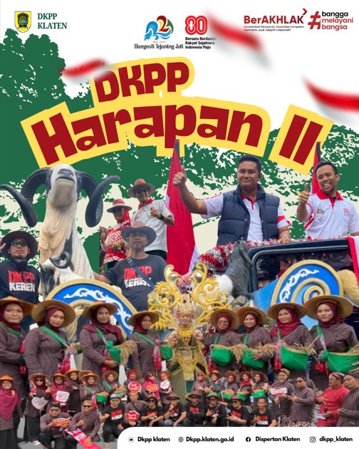 DKPP Kabupaten Klaten berhasil meraih Juara Harapan II
