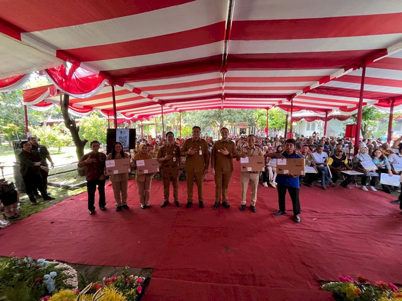 DKPP Klaten Salurkan Bantuan Hibah Rp 10,6 Miliar & Luncurkan Aplikasi SIMAS TAMPAN.