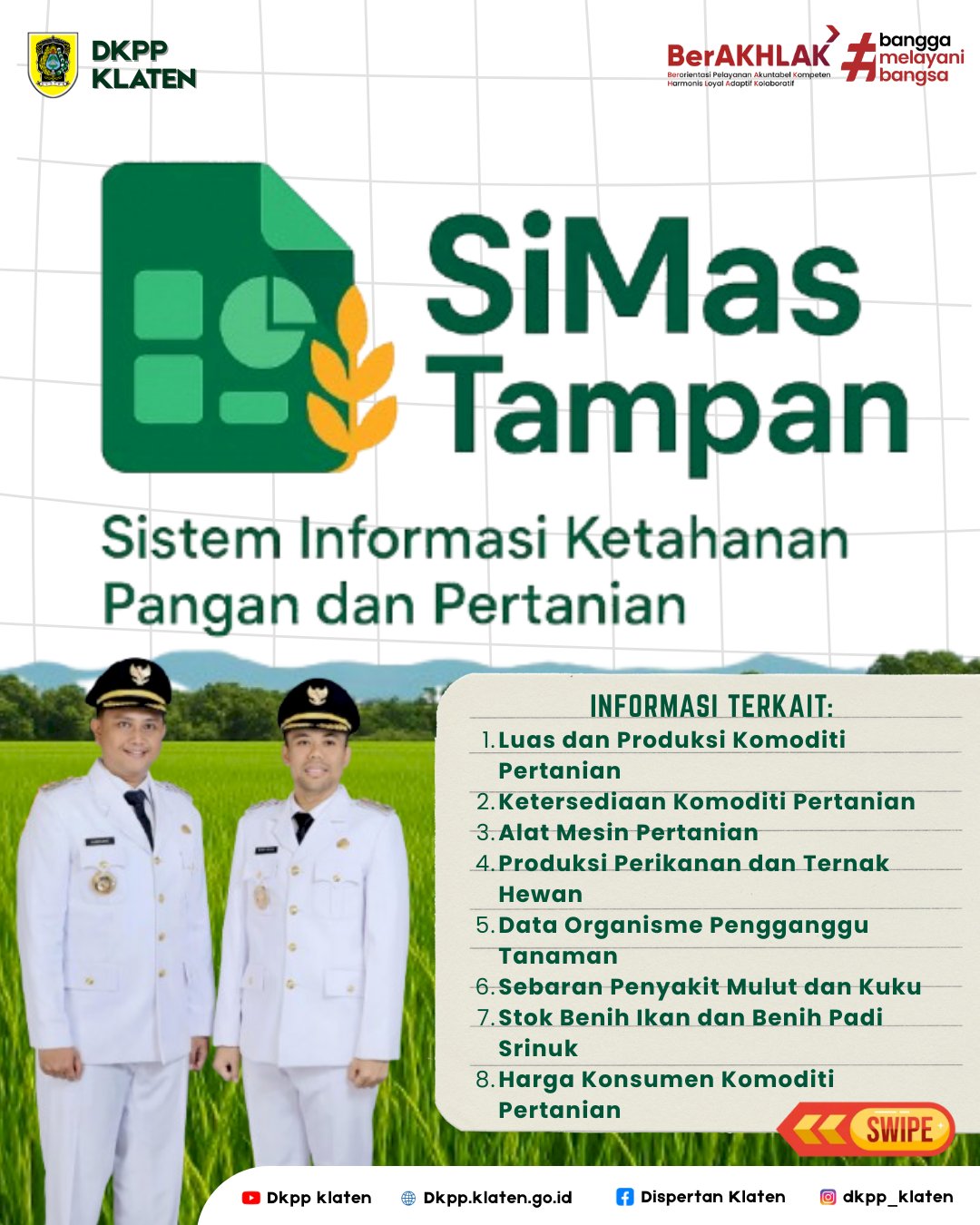 Update Data SIMAS TAMPAN Periode Desember 2025