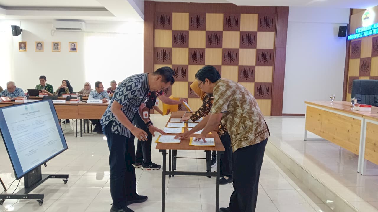 PENANDATANGANAN KOMITMEN BERSAMA PEMANTAPAN KETAHANAN PANGAN JAWA TENGAH