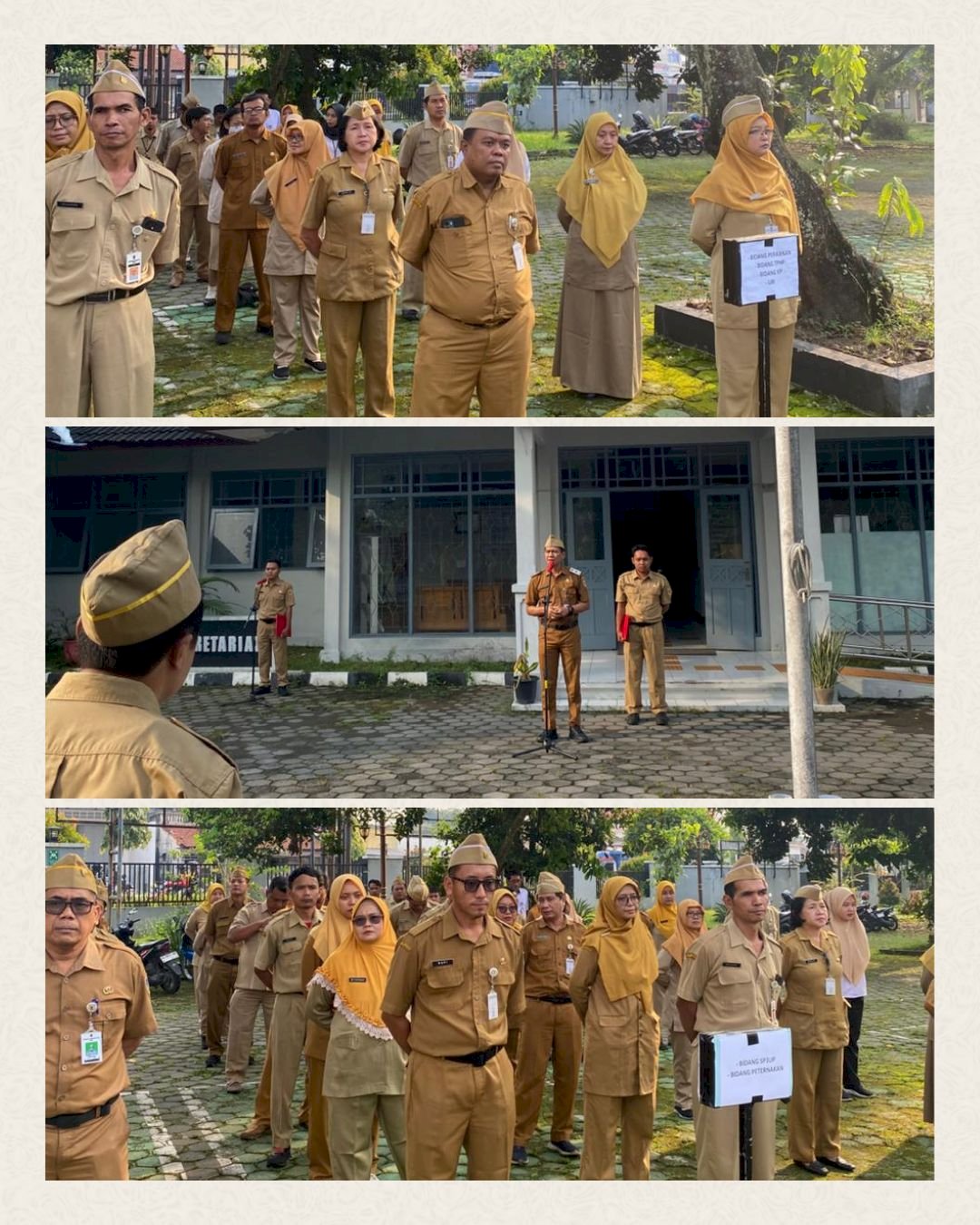 APEL PAGI DINAS KETAHANAN PANGAN DAN PERTANIAN KLATEN SENIN 6 APRIL 2026