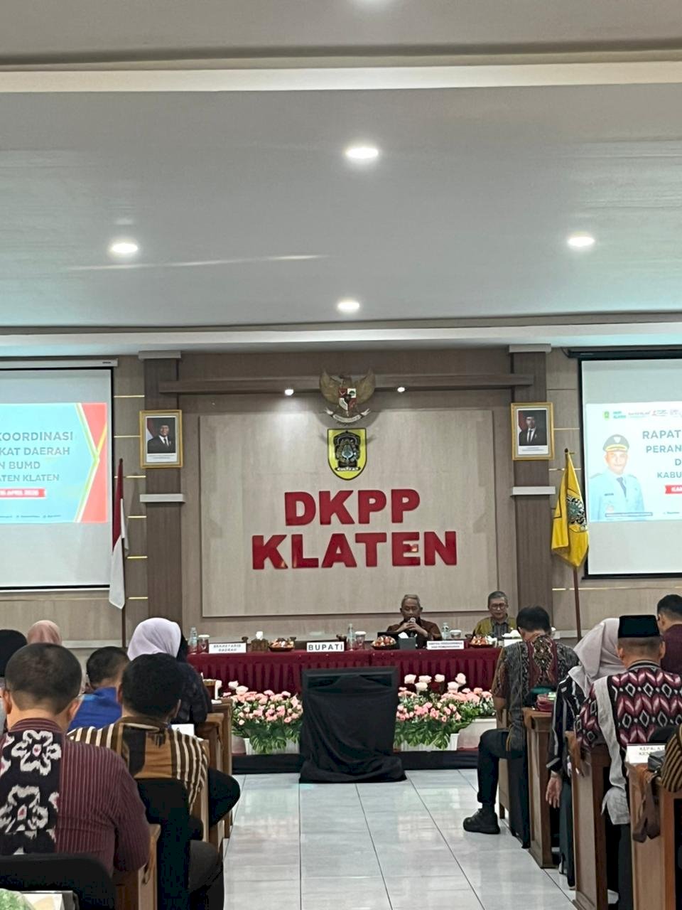 RAPAT KOORDINASI PERANGKAT DAERAH DAN BUMD KABUPATEN KLATEN 16 APRIL 2026