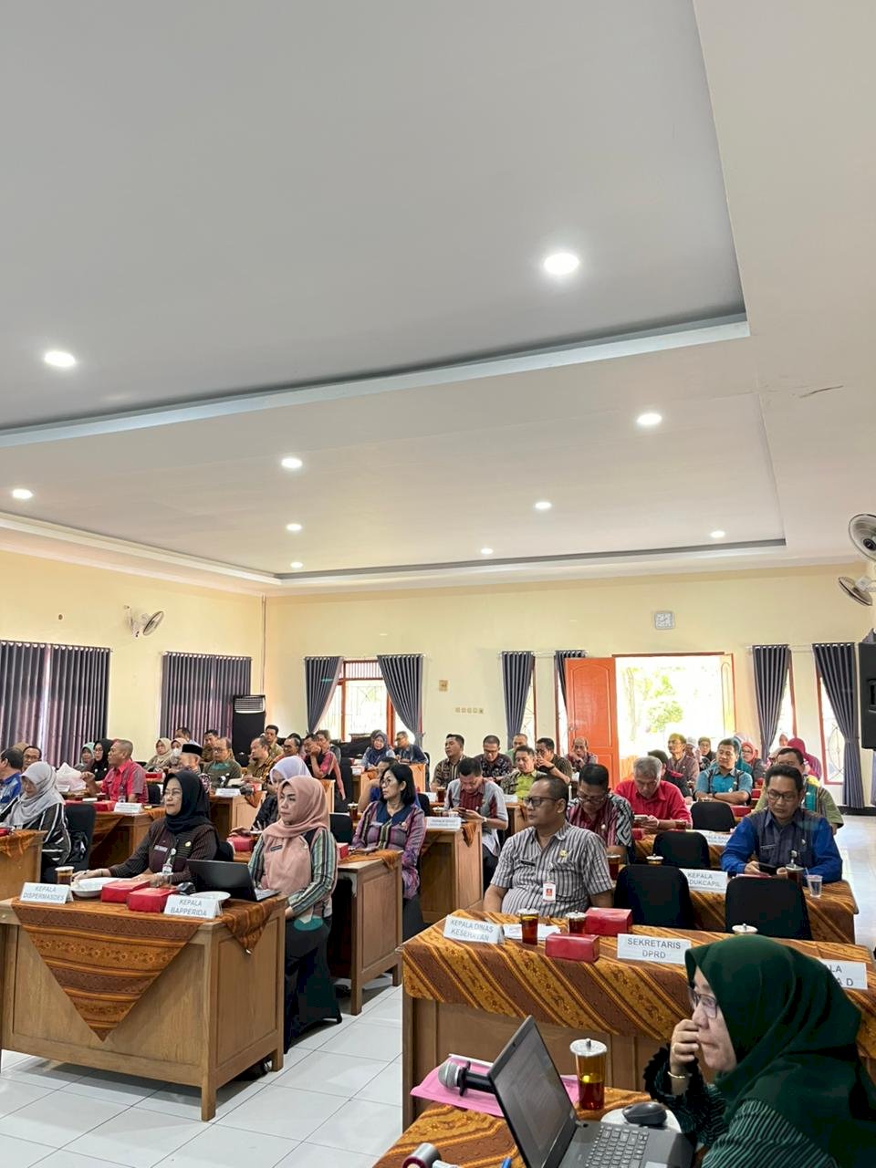 RAPAT KOORDINASI PERANGKAT DAERAH DAN BUMD KABUPATEN KLATEN 16 APRIL 2026