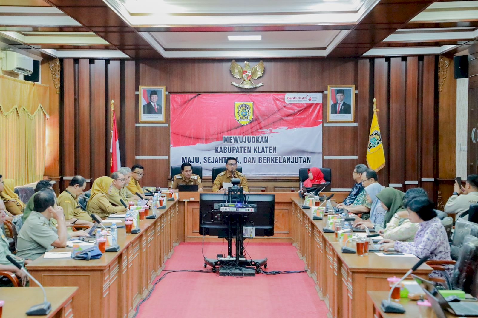 KONSULTASI PEMERINTAH KAB KLATEN PERSIAPKAN PROGRAM CDCSUI BERSAMA FAO