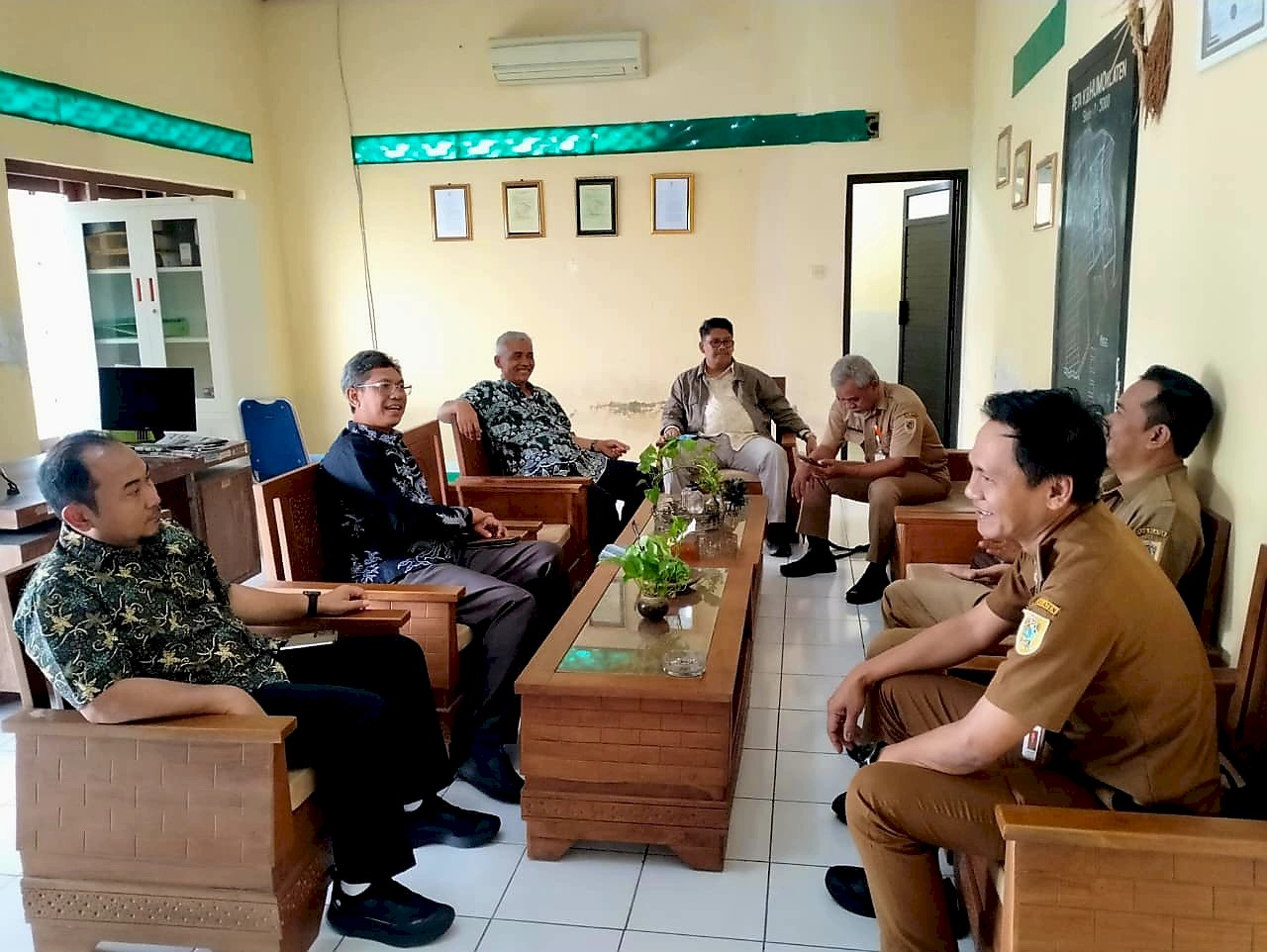 PENERIMAAN KUNJUNGAN DARI BALAI BESAR PENELITIAN DAN PENGEMBANGAN BIOTEKNOLOGI SUMBER DAYA GENETIK PERTANIAN