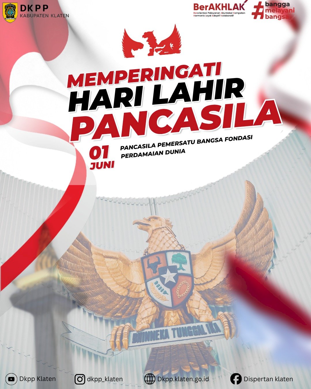 SELAMAT HARI LAHIR PANCASILA 1 JUNI 2026