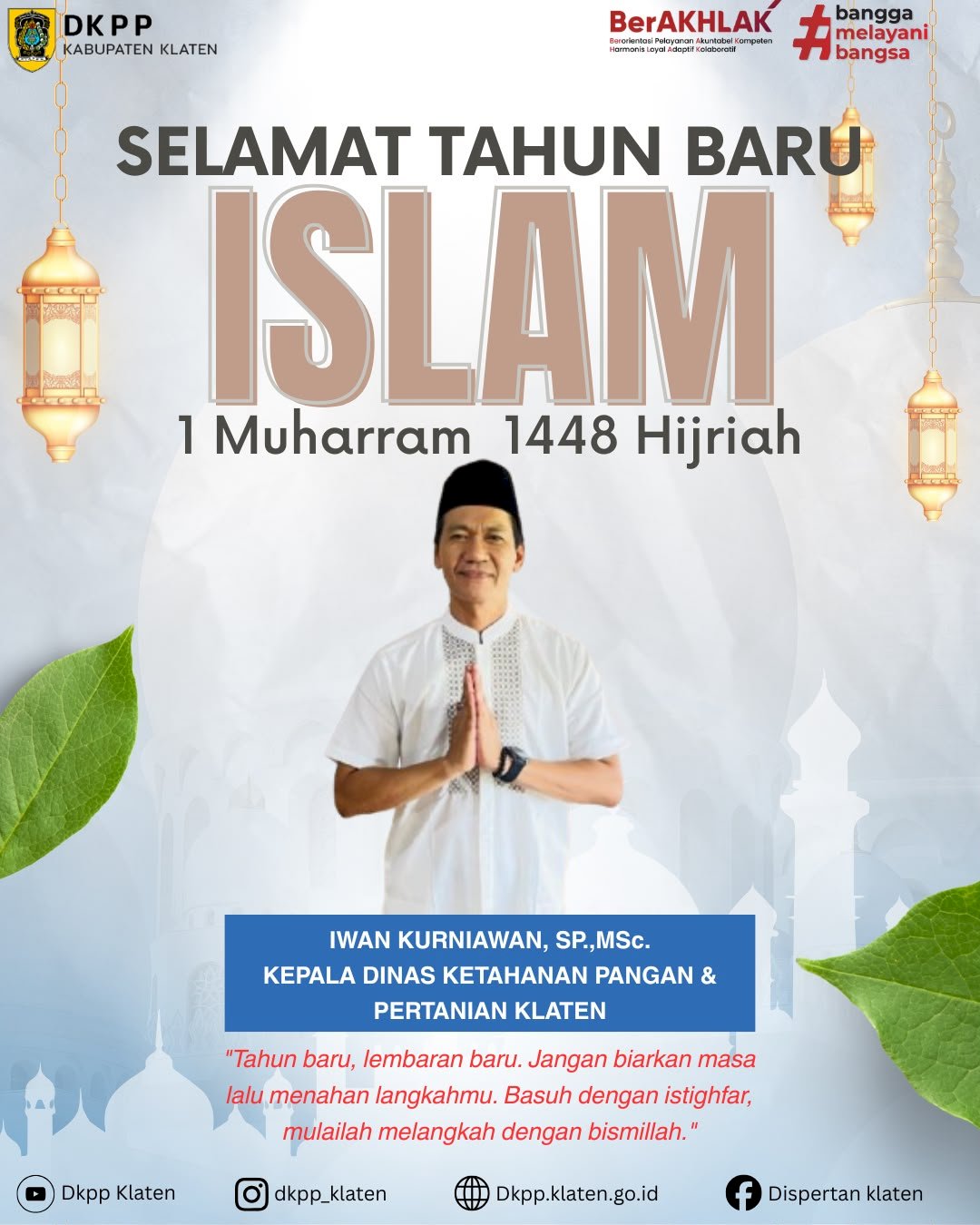 SELAMAT TAHUN BARU ISLAM 1 MUHARRAM 1448 HIJRIAH
