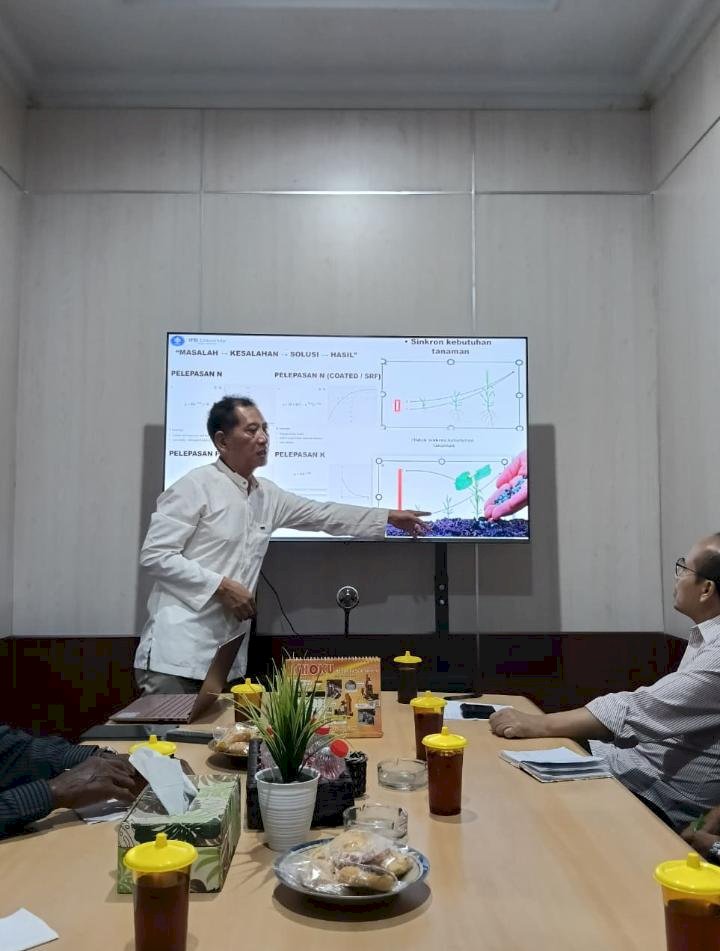 DKPP Klaten Audiensi dengan BRIN, Bahas Inovasi Pangan & Pertanian