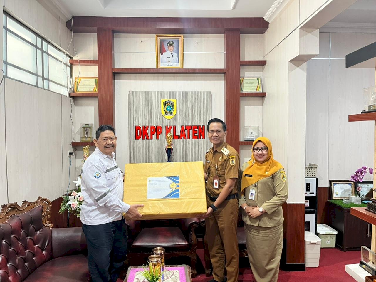DKPP Klaten Sampaikan Apresiasi dan Penghormatan kepada Penyuluh Perikanan yang Memasuki Masa Purna Tugas
