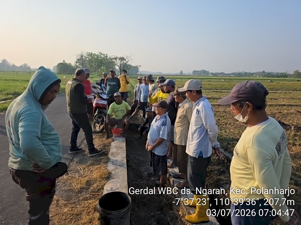 Gerakan Pengendalian Wereng Batang Coklat di Desa Ngaran Kecamatan Polanharjo Klaten