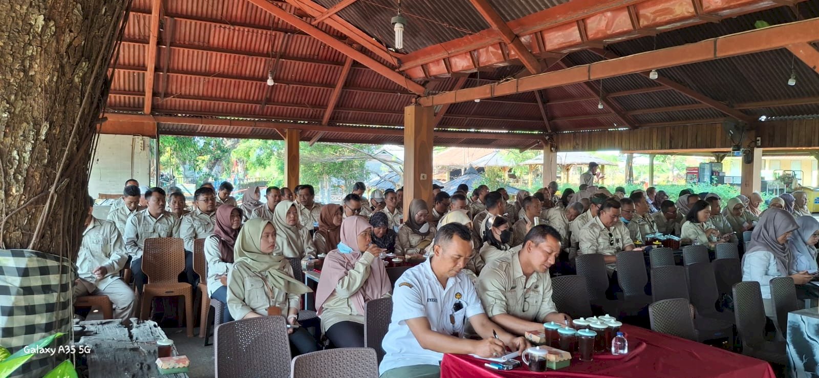 Rapat Koordinasi Teknis DKPP bersama Penyuluh Pertanian sekabupaten Klaten Tahun 2026 di Water Gong Polanharjo