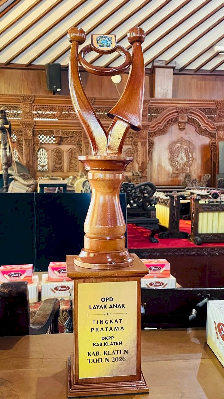 DKPP Raih Penghargaan OPD Layak Anak Tingkat Pratama Tahun 2026
