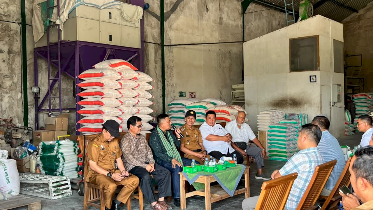 DKPP Klaten Sambut Kunjungan Kerja Bupati Gayo Lues Aceh di Penggilingan Padi Kecamatan Delanggu