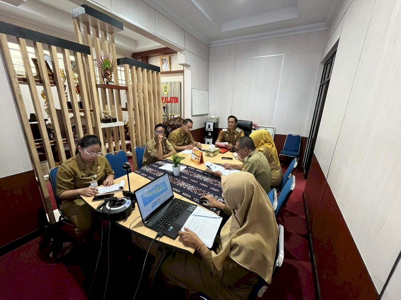 DKPP Klaten Gelar Rapat Tindak Lanjut Hasil Notulensi Kementan Terkait LP2B