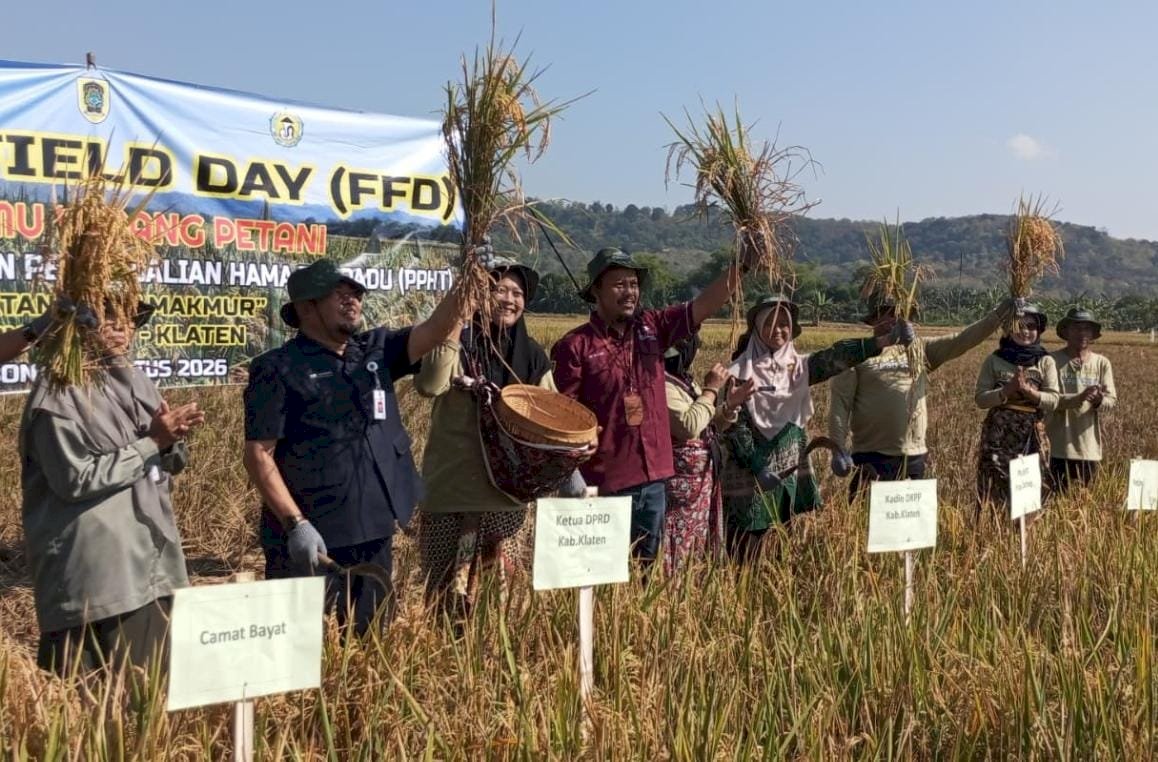 Farmer Field Day di KT Maju Makmur Kebon Bayat, Ketua DPRD Klaten Dorong Inovasi Pertanian