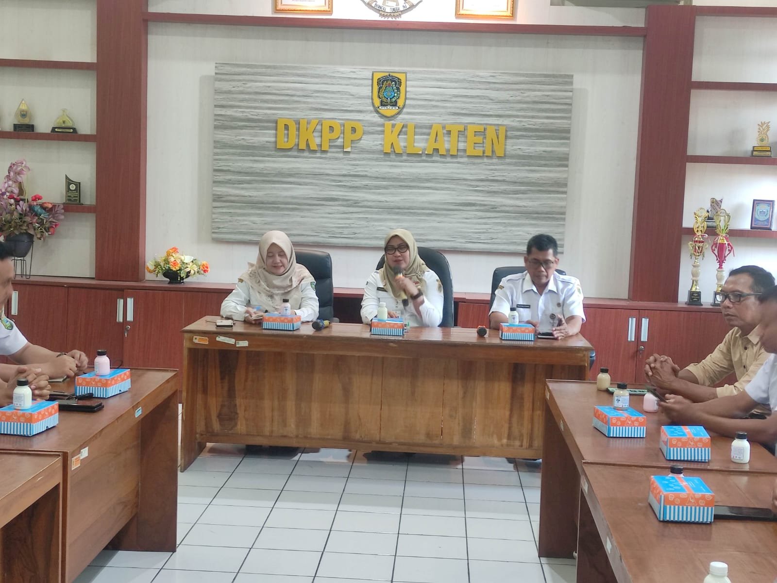 DKPP Klaten Terima Studi Tiru dari Dinas Pertanian dan Pangan Kabupaten Kebumen