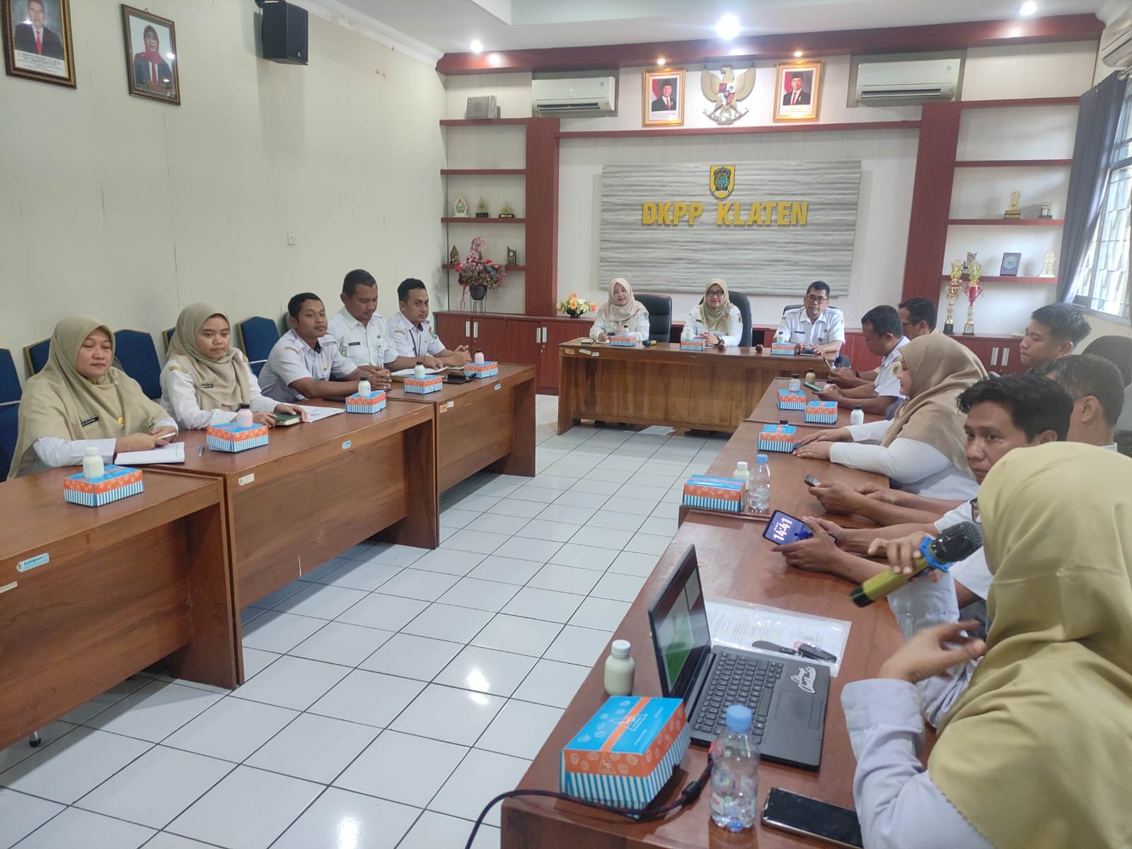 DKPP Klaten Terima Studi Tiru dari Dinas Pertanian dan Pangan Kabupaten Kebumen